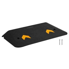 3" Rise Rubber Wheelchair Ramp Threshold Ramps Doorway 33069 LBS Capacity 