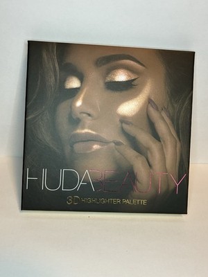 Huda Beauty 3D Highlighter Palette Golden Sands Edition DISCONTINUED Rare HTF