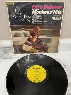 Living Strings Play ''I'm a Believer and Other Monkees' Hits LP STEREO NM