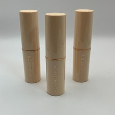 Revolution Fast Base Stick Foundation Creamy texture F6 0.21 OZ Set of 3 Pcs