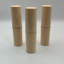 Revolution Fast Base Stick Foundation Creamy texture F6 0.21 OZ Set of 3 Pcs