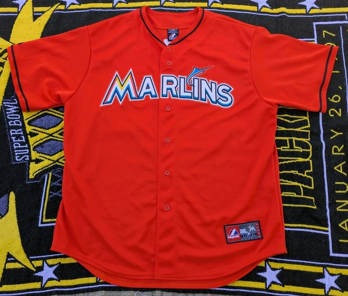 Majestic Miami Marlins MLB Jerseys for sale | eBay