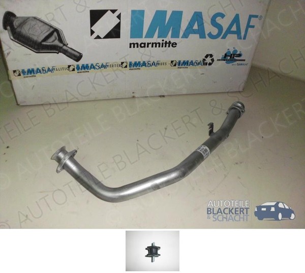 Imasaf Auspuff Hosenrohr, Abgasrohr für Renault R21 Kombi/Stufenh. 2.1 D 48KW-image