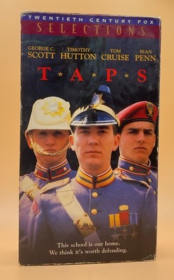 Taps VHS 1991, 1995 Release Tom Cruise **Buy 2 Get 1 Free**