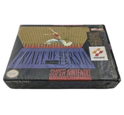 Prince Of Persia - Box Only - Super Nintendo Snes - Shrink - Authentic (No Game)