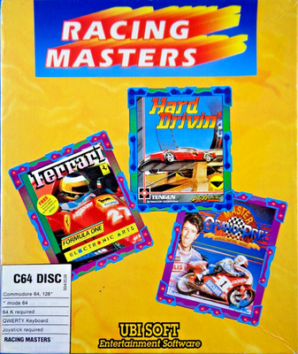 COMMODORE 64/128 -- RACING MASTERS (UBI SOFT - DISK)