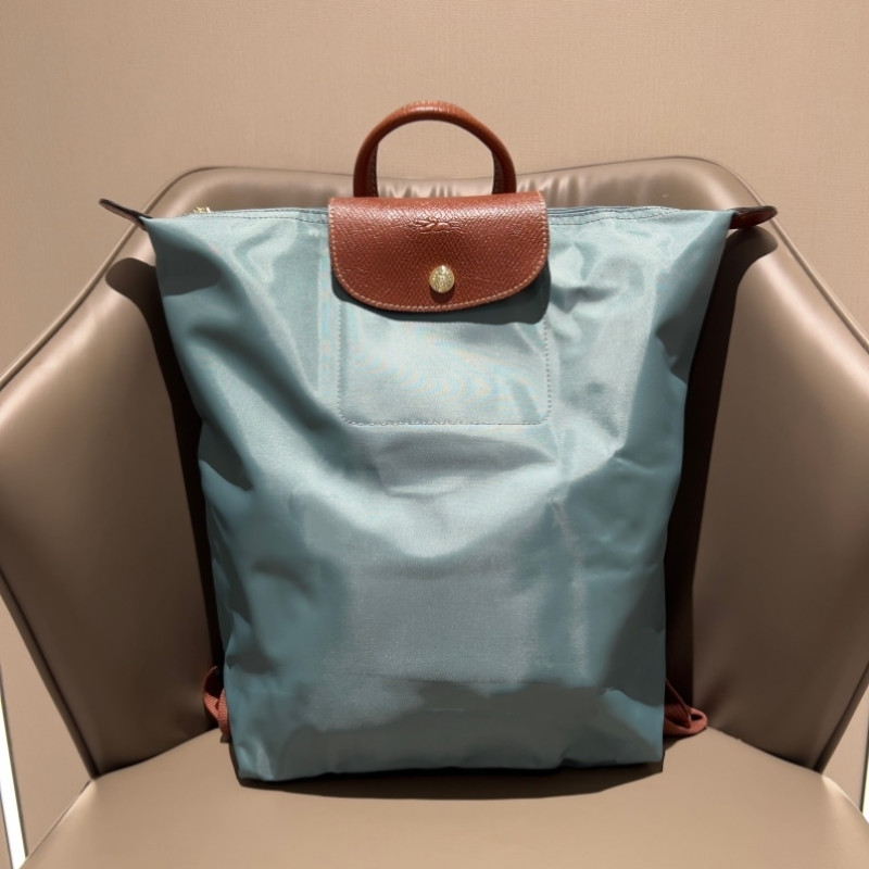 Longchamp Backpack -Eucalyptus Green-Lightweight … - image 1