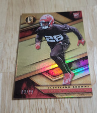 2019 Gold Standard GREEDY WILLIAMS /99 Rookie Card RC #165 Cleveland Browns. rookie card picture