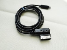 iPhone 14 13 12 11 X 8 7 AUX Adapter Cable For Audi AMI MMI MDI Music Interface