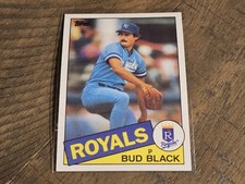 1985 Topps Bud Black #412 Nmmt