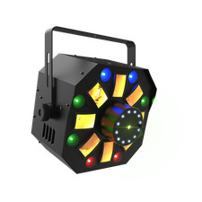 CHAUVET DJ Swarm Wash FX ILS 4-in-1 LED Effect Light Derby Strobe Wash Laser