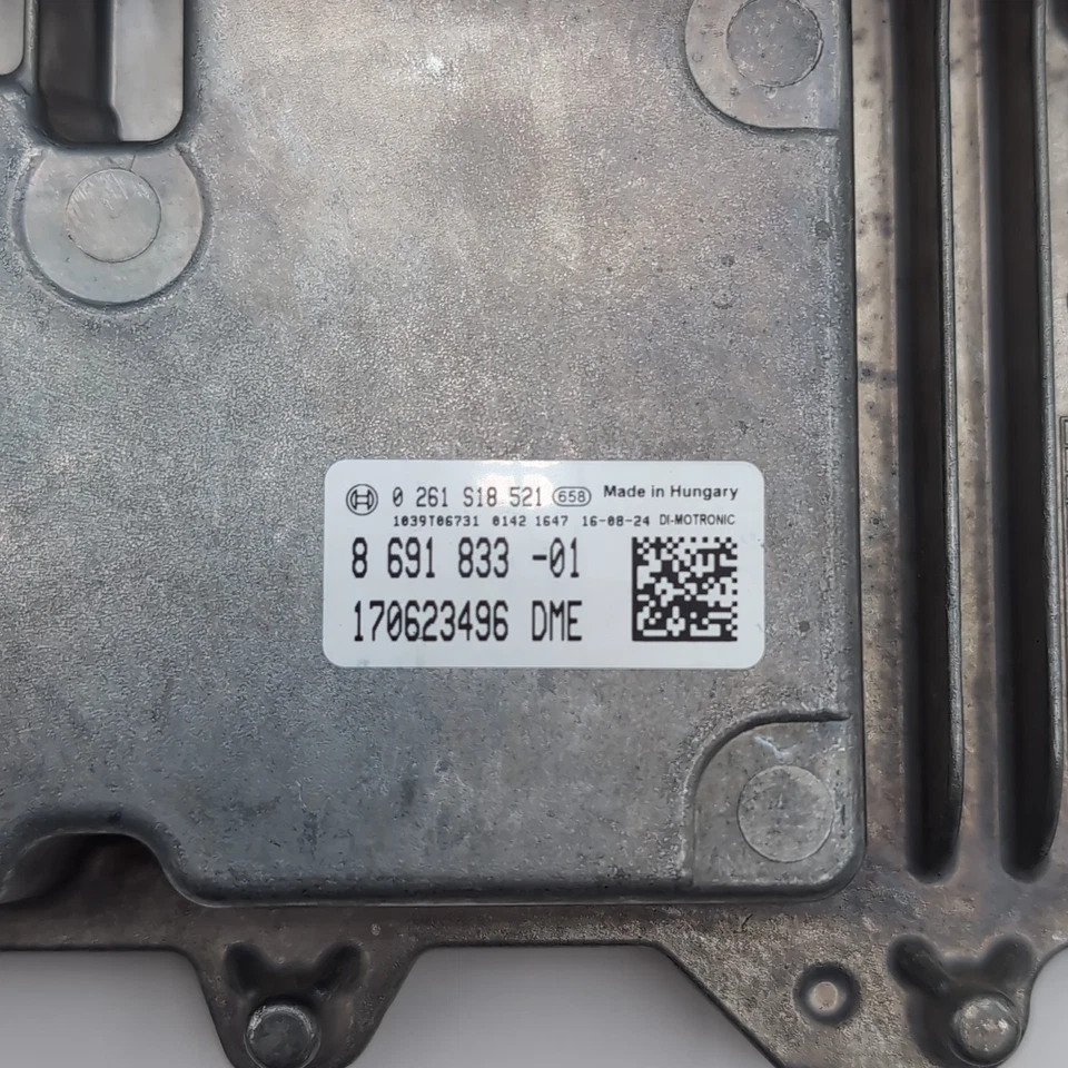 BMW X1 X4 2016 2017 motor módulo de control informático ECM DME 8691833 OEM Foto 4 de 4