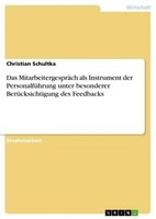 Das MitarbeitergespräCh Als Instrument Der PersonalfüHrung Unter Besonderer Berü