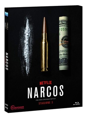 Narcos-Stagione 03 (3 Blu-Ray) (Blu-ray) Pedro Pascal Alberto Ammann (UK IMPORT)