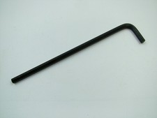 Allen Key Hex Key 6mm  EXTRA LONG overall length 180mm industrial quality