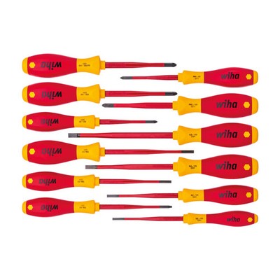 Wiha Schraubendrehersatz SoftFinish 3201SF K12 S.12tlg