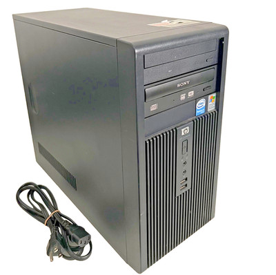 HP dx2200 Vtg PC Desktop Tower Computer Pentium 4 3Ghz 250gb HDD Sony DL DVD RW 