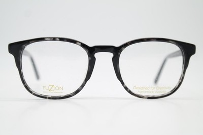 Brille FUZION FUFM04 Schwarz Transparent Oval Brillengestell eyeglasses Neu