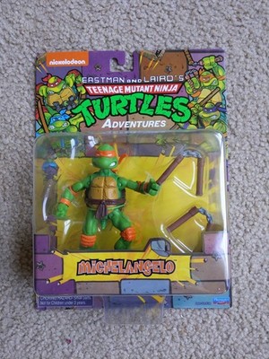 TMNT Teenage Mutant Ninja Turtles Michelangelo Figure Comic Adventures Heroes 2