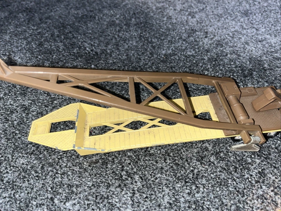 MATCHBOX SUPER KINGS K-44/3 BERLIET BRIDGE LAYER TRANSPORTER 1980s  (938) #200 - Image 3 of 3