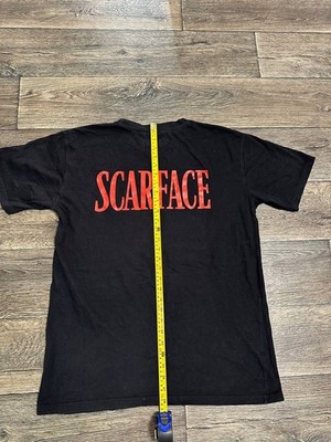 trapstar scarface t-shirt men black large y2k | eBay