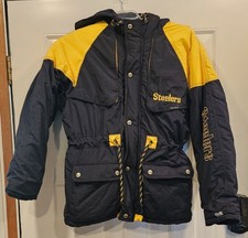 Pittsburgh Steelers Youth XL 18/20 Jacket Lined Full Zip Hooded