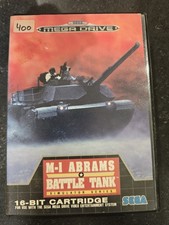 M-1 ABRAMS BATTLE TANK SEGA MEGA DRIVE PAL TESTED COMPLETE