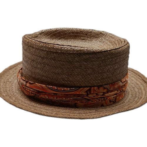 Stetson Madrigal Coconut Straw Porkpie Hat