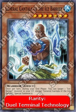 General Gantala of the Ice Barrier (V.2) HAC1-EN049 Parallel Rare Englisch Neu