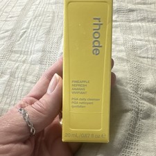 rhode Pineapple Refresh Daily Face Cleanser PGA Travel Size 20 mL Pineapple