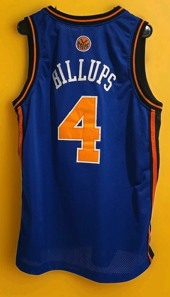 Chauncey Billups New York Knicks #4 Mitchell and Ness NBA Hardwood Classics XL Foto 3 de 4