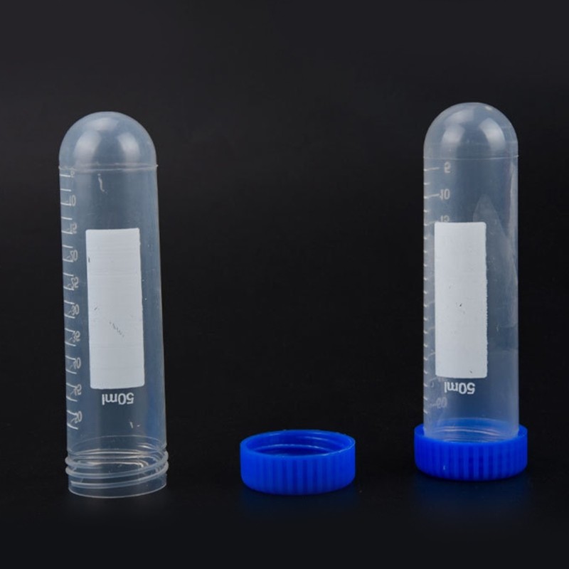 One Lab Container 50ml Lab Test Container Centrifuge Tubes Set for Student School Lab ...