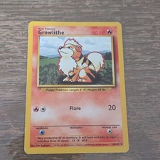 Growlithe [1999-2000] #28 Prices | Pokemon Base Set | Pokemon Cards