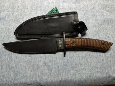 Boker Arbolito Esculta Ebony Fixed Hunting 5 3/4 In Steel Blade
