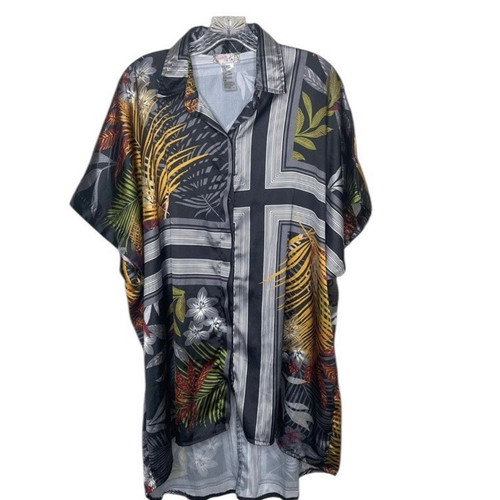Free People $125 Island Time Kimono One Size Resort Resort Whimsygoth Festival