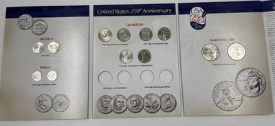 Official Whitman  Coin Folder-United States 250th Anniversary 2026 BK#5535 PDset