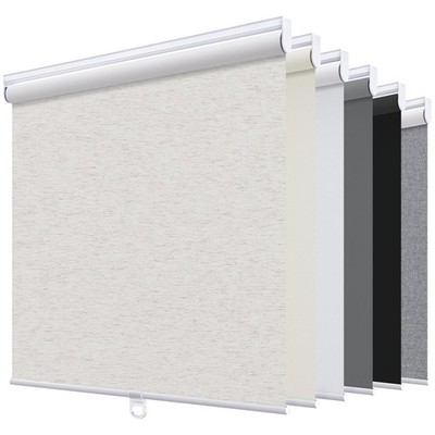 Sunoff Blackout Roller Shades Blinds Cordless for Windows Pull Down Room Darkeni