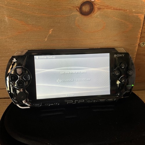 Consola portátil Sony PlayStation PSP 1001 paquete 12 juegos probados muy limpios - Imagen 13 de 14