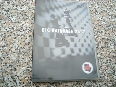 Chess Base Schach PC DVD  Rom Database 2007 - 3,5 Mill. Partien