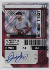 2022 Chronicles Contenders Rookie Ticket Diamond 6/15 Juan Yepez #61 Auto 18yk