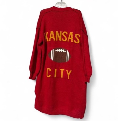 Red Kansas City Chiefs Women s Football Cardigan