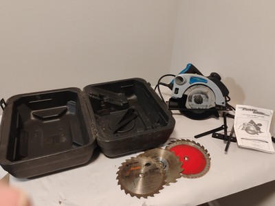 Power Glide Electric Corded 7.25'' Circular Saw With Laser Guide