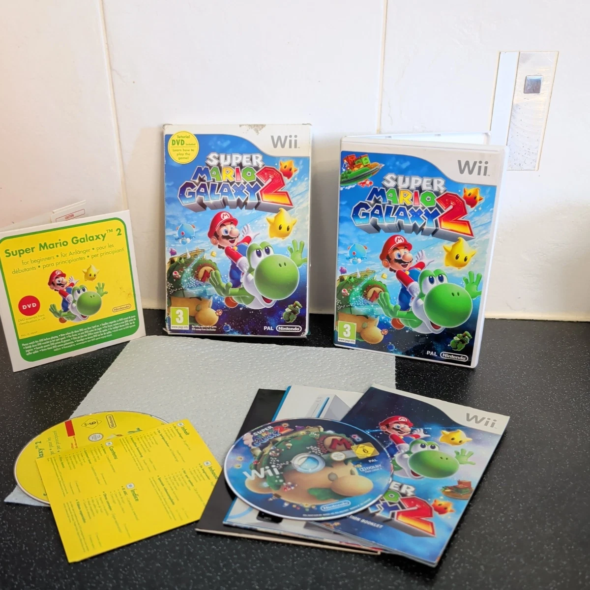 COLLECTION] Super Mario Galaxy 1 & 2 COLLECTOR Wii - Jeux vidéo