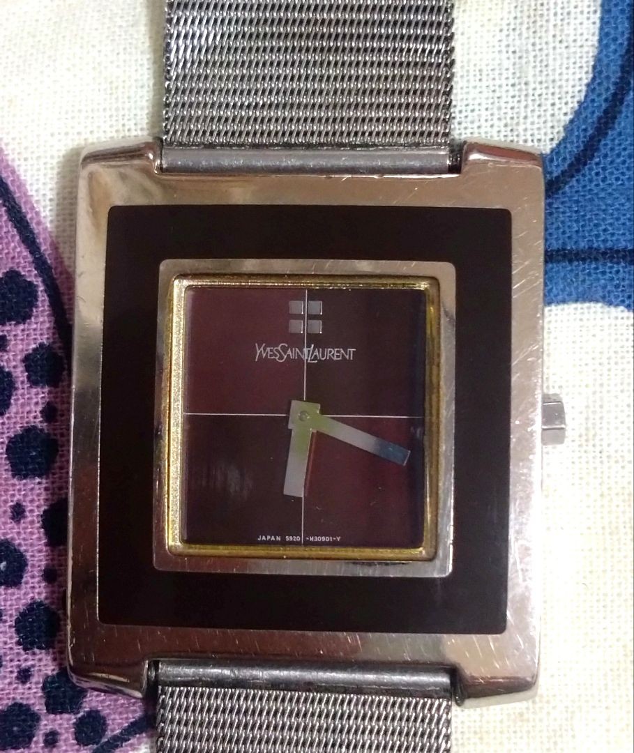 Ysl / Yves Saint Laurent Analog Quartz Men Yves Saint Laurent Men'S Dress Watch thumbnail 4