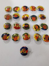 Vtg Frontier Days Indian Chiefs Heroes Pinback Buttons Lot 21 Custer Geronimo