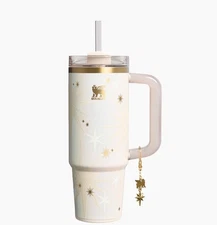 Stanley 30 oz Quencher Luxe FlowState Tumbler - Starlight Shimmer FAST SHIP BOX