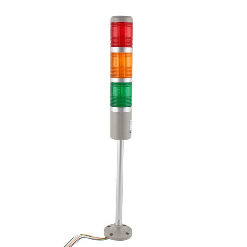 Torre Segnaletica 3 Colori STEX24 70mm 24V LED con Allarme