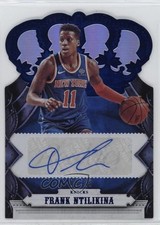 2017-18 Panini Crown Royale Rookie Blue /25 Frank Ntilikina #CR-FNK Auto 1o3y