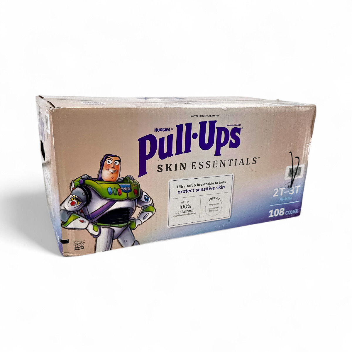 Huggies Pull-Ups Skin Essentials Boys Training Pants (Size 2T-3T) - 108 Count