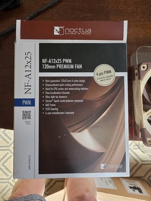 Noctua NF-A12x25 PWM Premium Quiet Fan